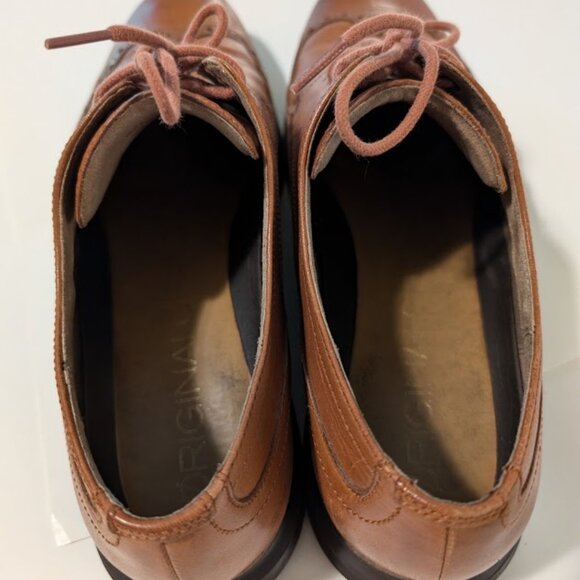 Cole Haan Men's Original Grand Shortwing Oxford Woodbury Java Brown Size 13 - Picture 8 of 11